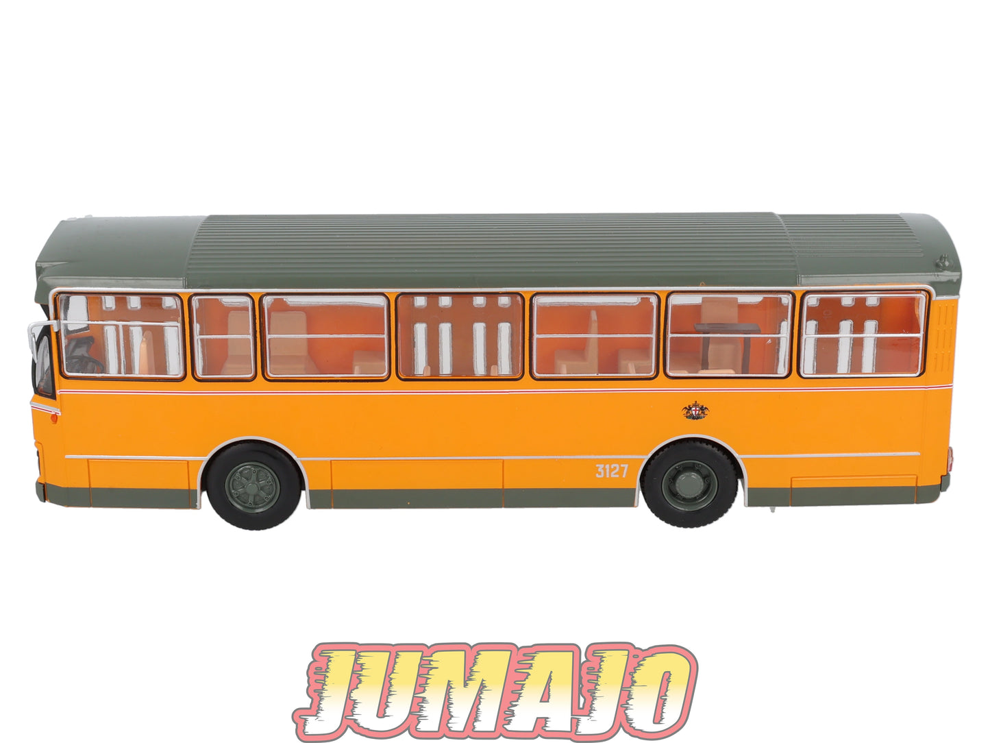 SUB53 Bus 1/43 IXO Hachette FIAT 418 A/C n°33 Stazione Brignole