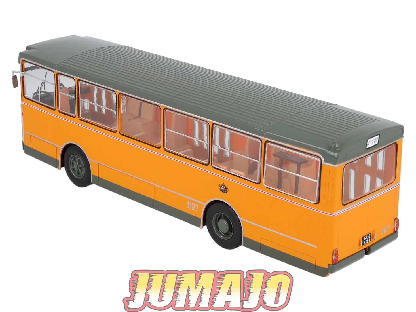 SUB53 Bus 1/43 IXO Hachette FIAT 418 A/C n°33 Stazione Brignole