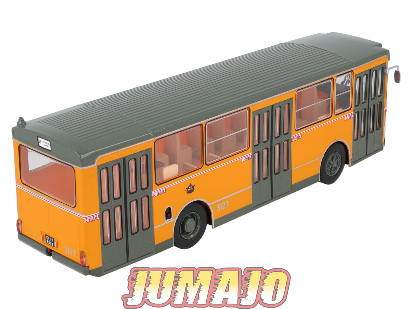 SUB53 Bus 1/43 IXO Hachette FIAT 418 A/C n°33 Stazione Brignole