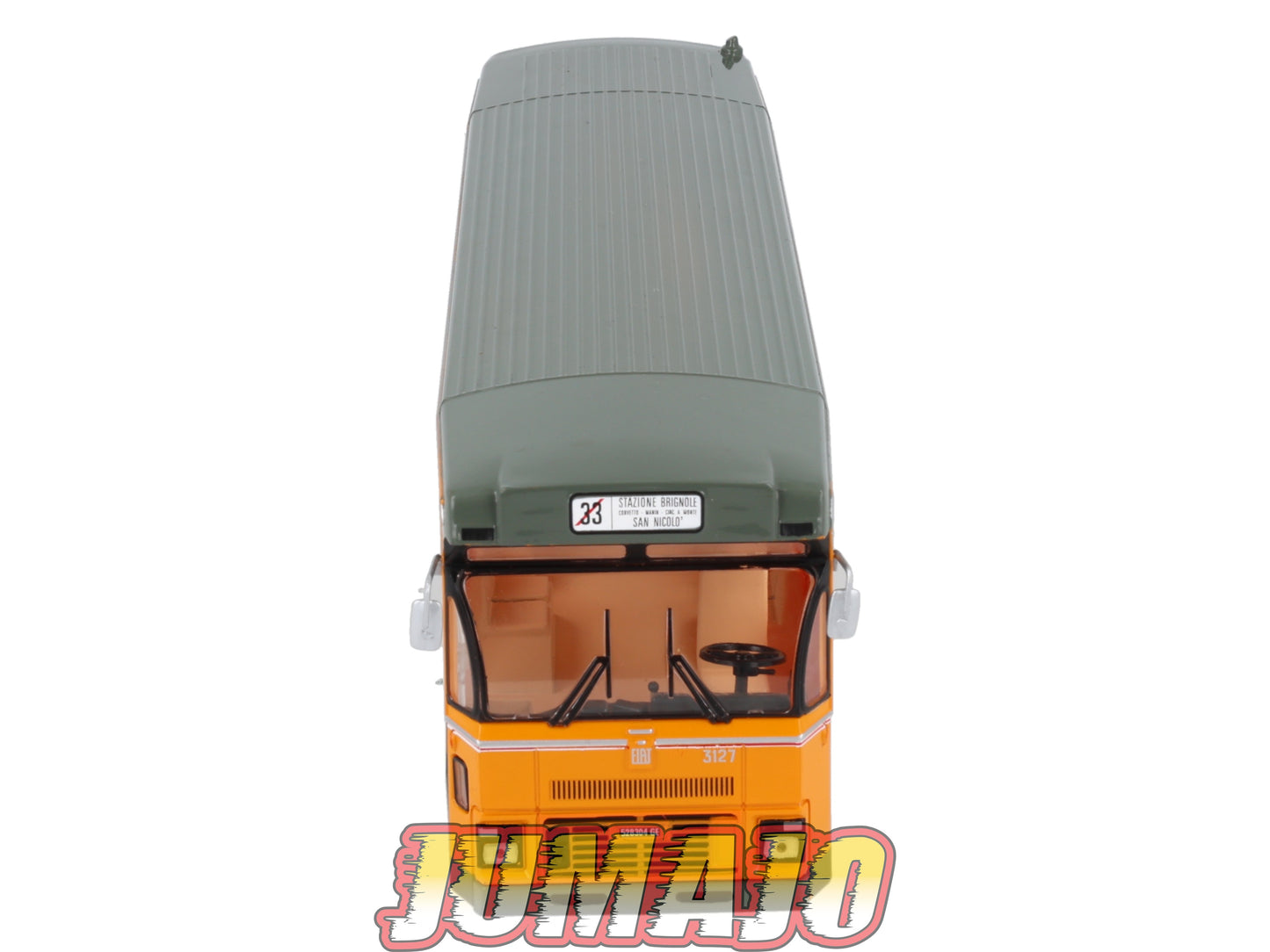 SUB53 Bus 1/43 IXO Hachette FIAT 418 A/C n°33 Stazione Brignole