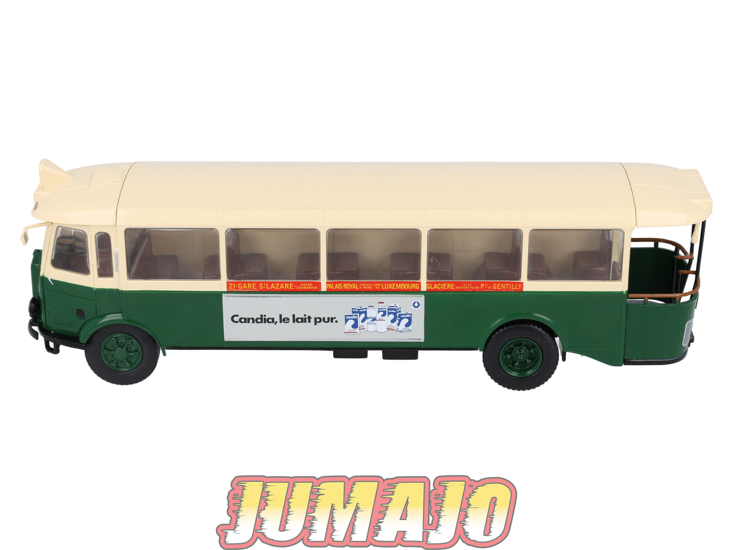 SUB55 Bus 1/43 IXO Hachette : RENAULT TN4H 1936-72 Candia Ligne 21 Porte De Gentilly