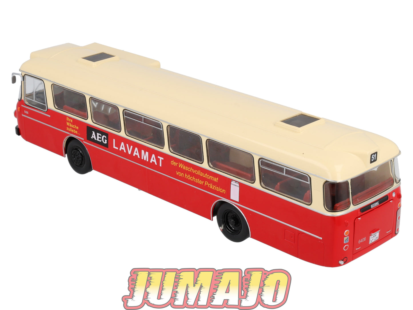 SUB57 Bus 1/43 IXO Hachette BUSSING Senator 12D n°51 bf.Altona