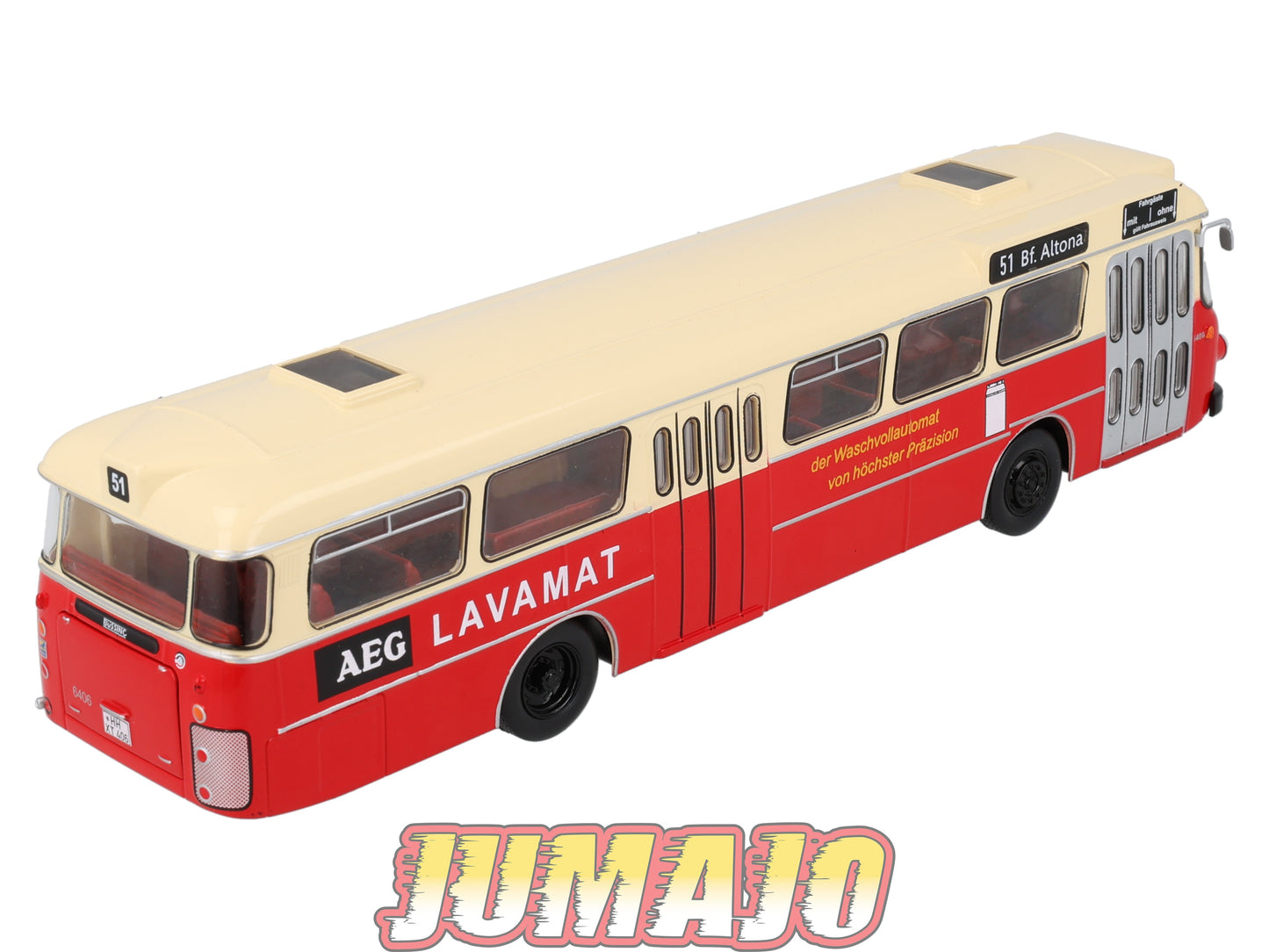 SUB57 Bus 1/43 IXO Hachette BUSSING Senator 12D n°51 bf.Altona