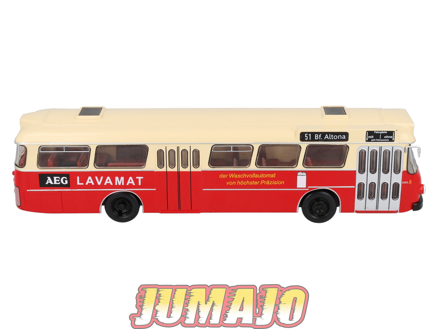 SUB57 Bus 1/43 IXO Hachette BUSSING Senator 12D n°51 bf.Altona
