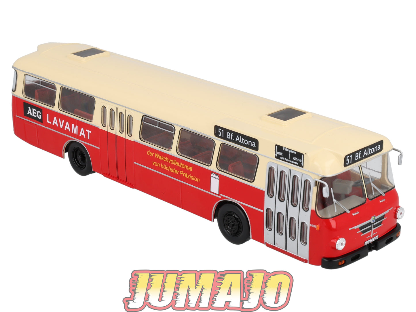 SUB57 Bus 1/43 IXO Hachette BUSSING Senator 12D n°51 bf.Altona