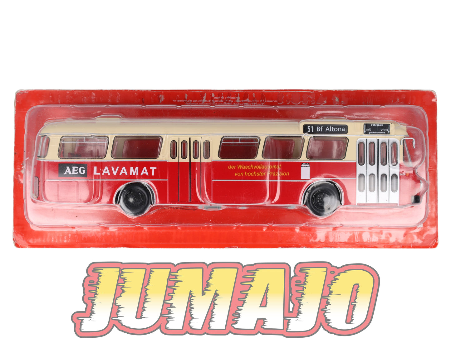 SUB57 Bus 1/43 IXO Hachette BUSSING Senator 12D n°51 bf.Altona