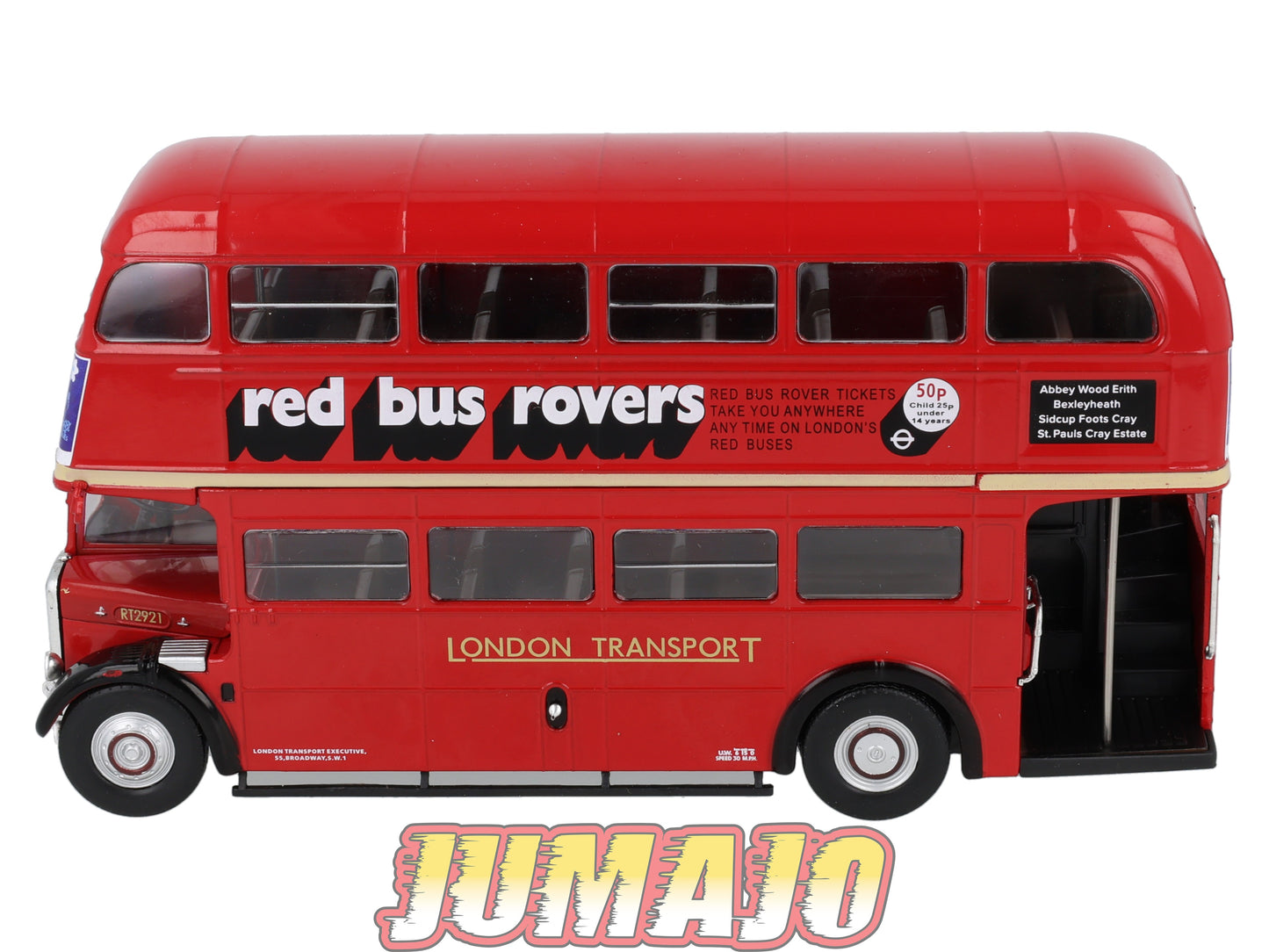 SUB5 Bus 1/43 IXO Hachette AEC Regent III RT Londres Red Bus