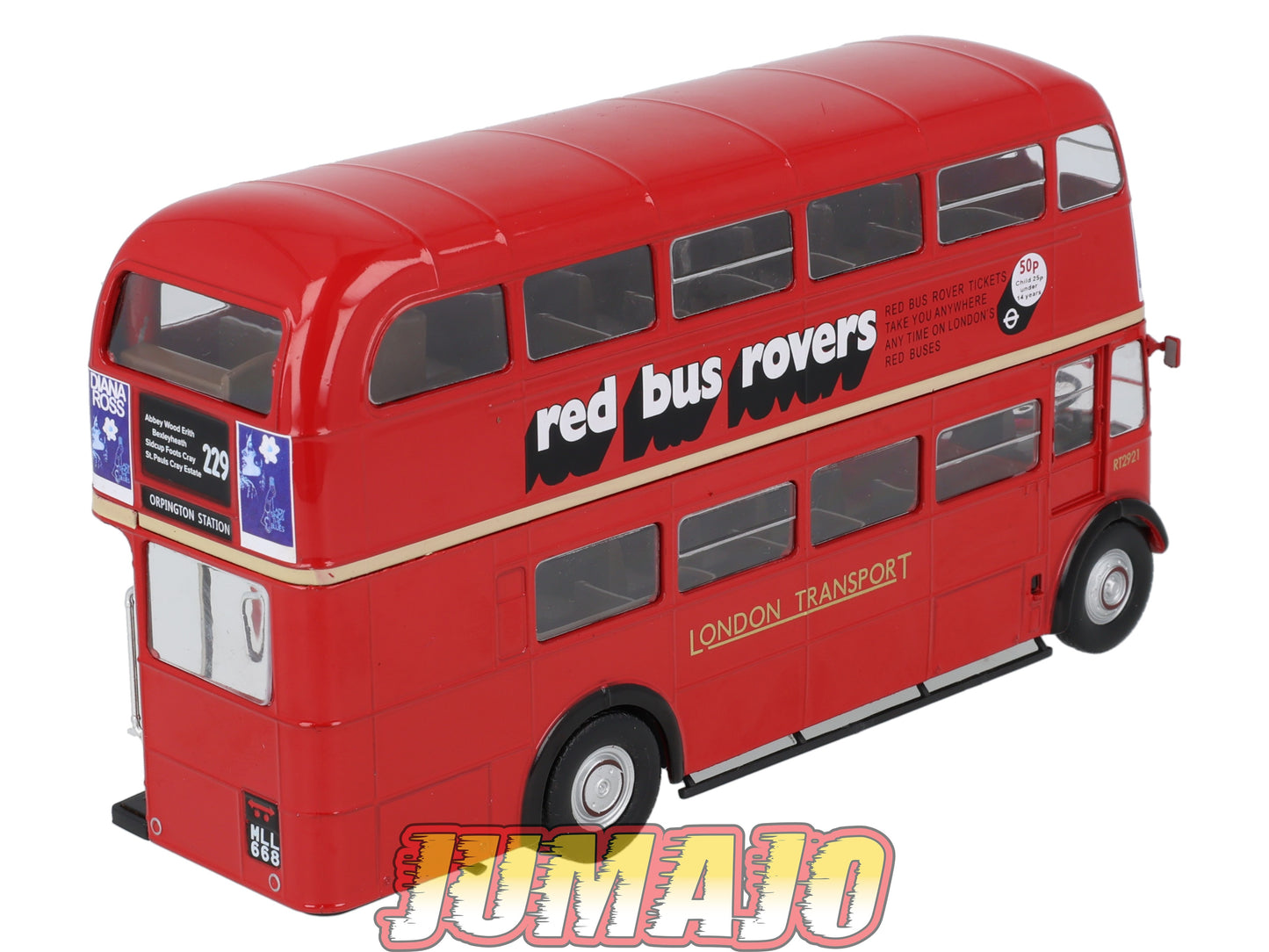 SUB5 Bus 1/43 IXO Hachette AEC Regent III RT Londres Red Bus