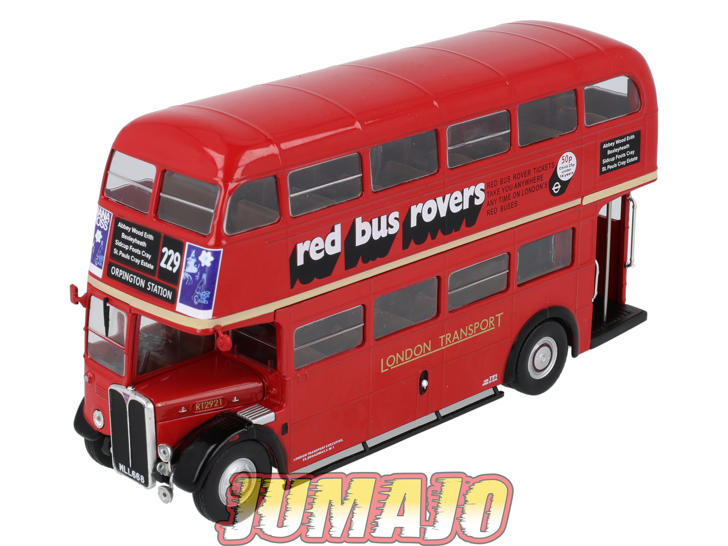SUB5 Bus 1/43 IXO Hachette AEC Regent III RT Londres Red Bus