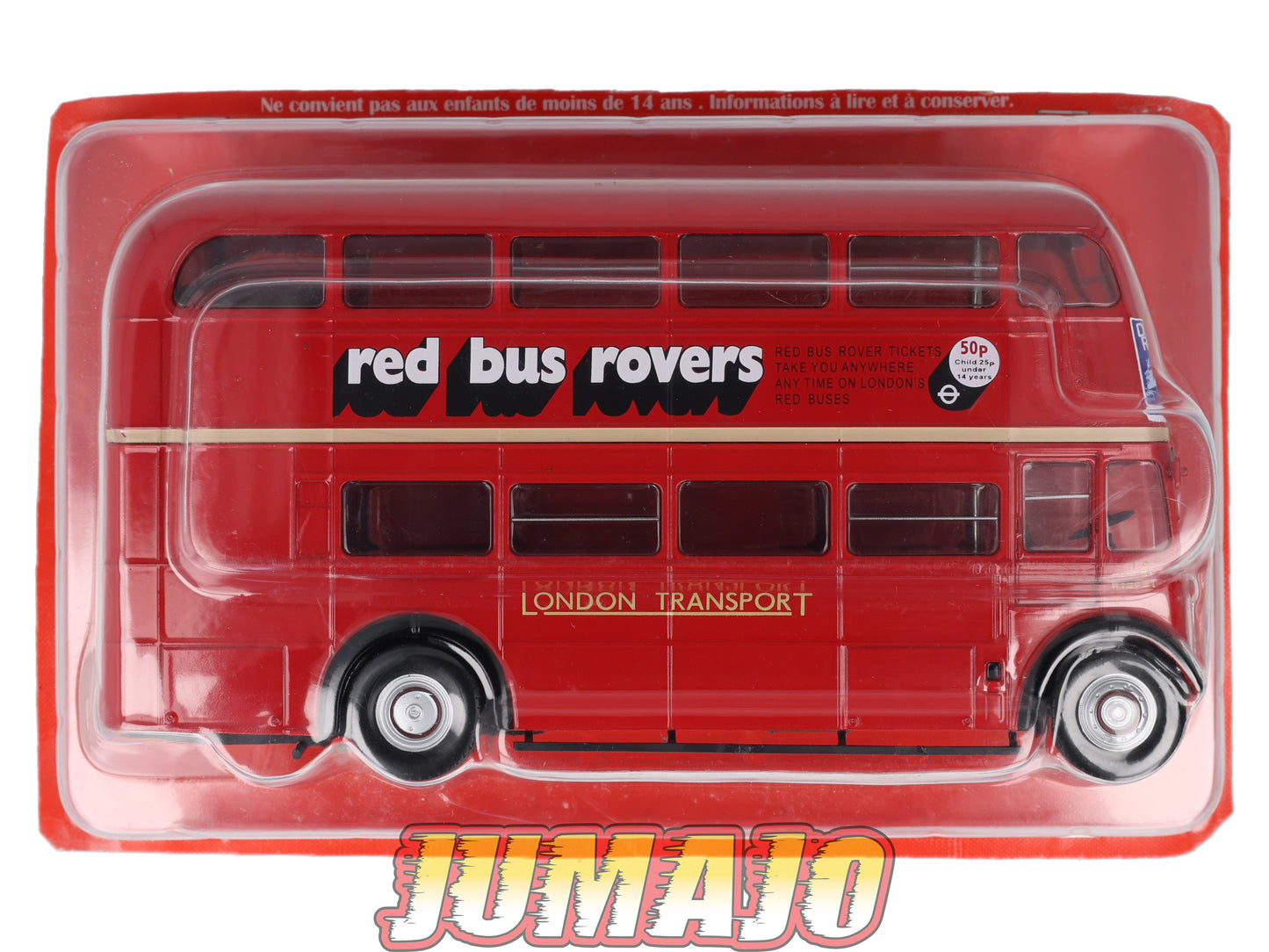 SUB5 Bus 1/43 IXO Hachette AEC Regent III RT Londres Red Bus