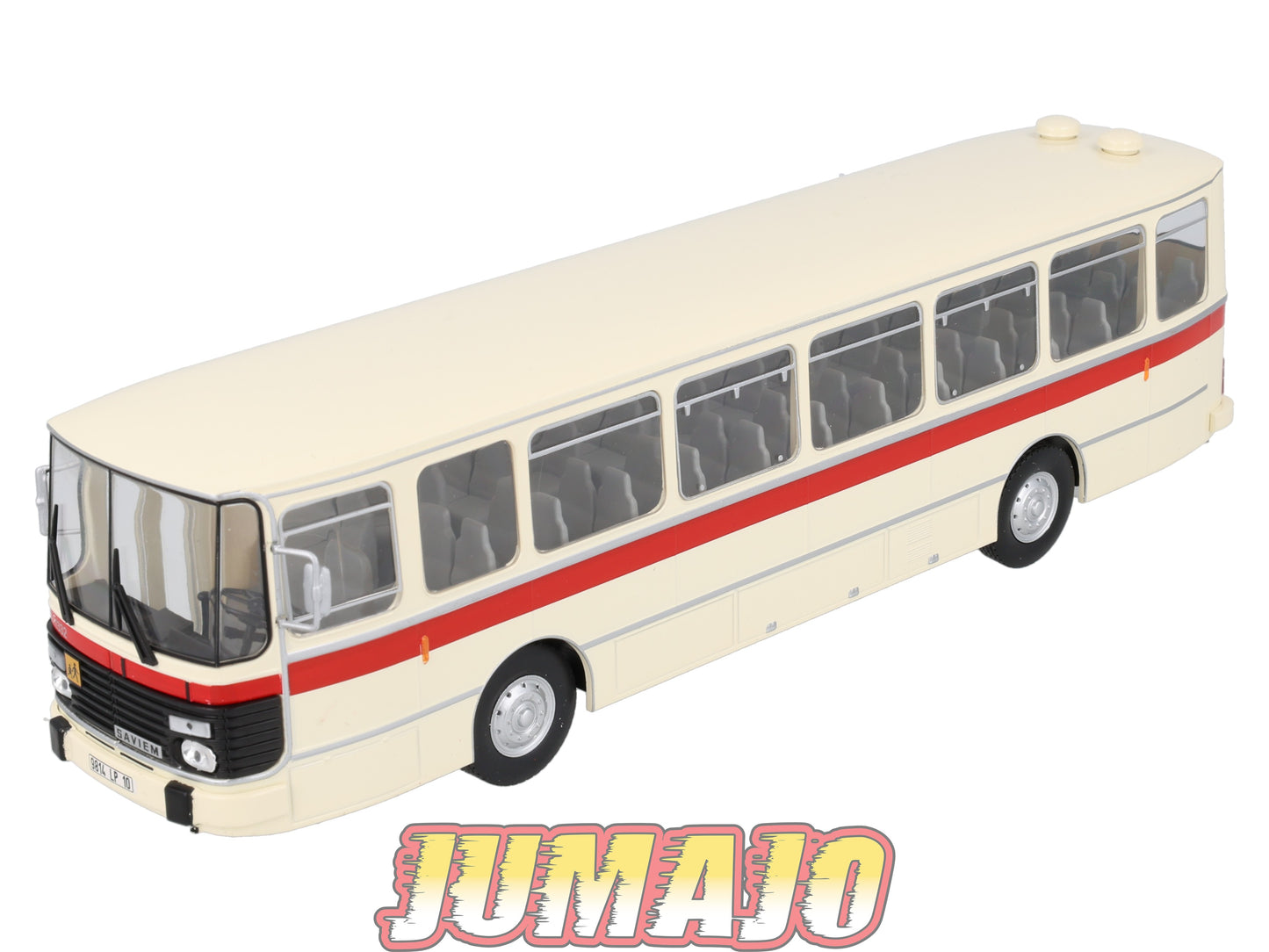 SUB64 Bus 1/43 IXO Hachette SAVIEM S53 R n°1332 Ecoles