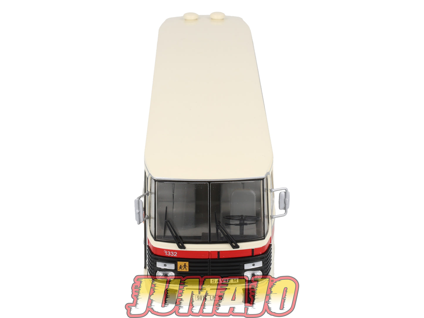 SUB64 Bus 1/43 IXO Hachette SAVIEM S53 R n°1332 Ecoles