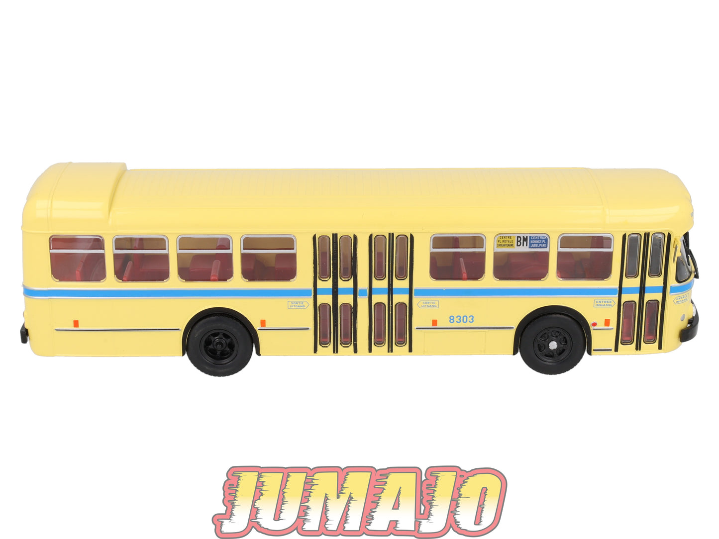 SUB66 Bus 1/43 IXO Hachette BROSSEL Van Hool A98DAR-V2 n°8303