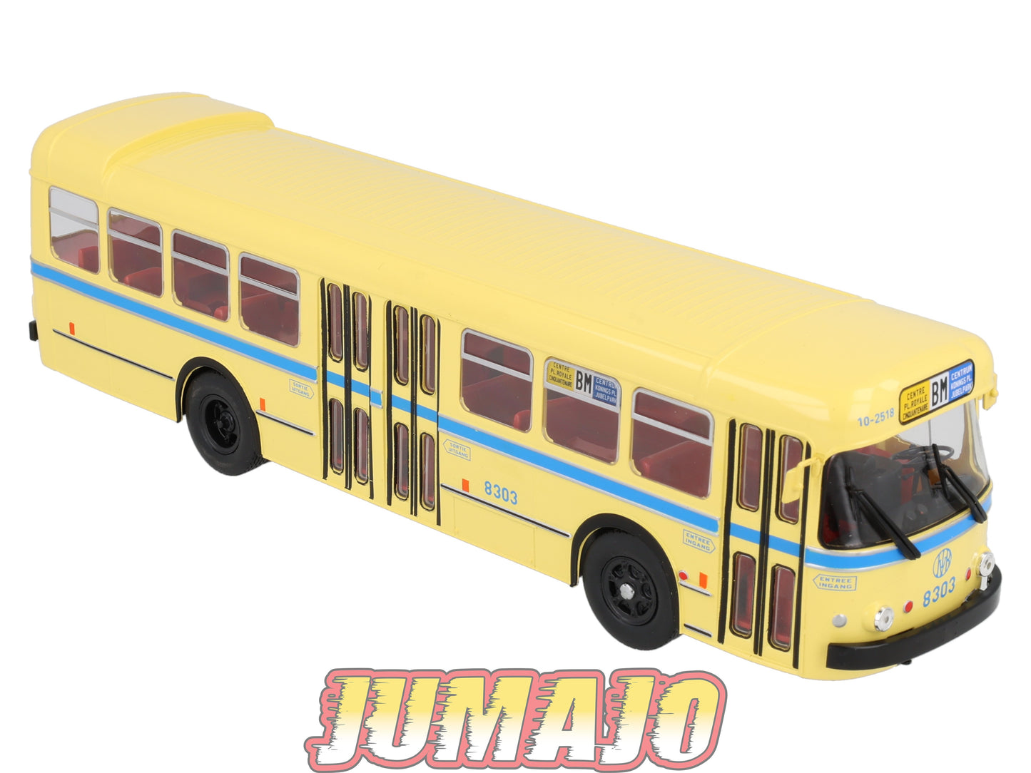 SUB66 Bus 1/43 IXO Hachette BROSSEL Van Hool A98DAR-V2 n°8303