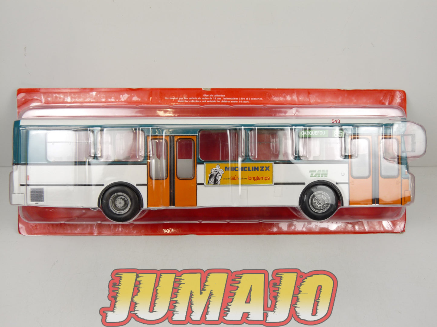 SUB71 Bus 1/43 IXO Hachette HEULIEZ 0305 HLZ Nantes n°85 Craquefou
