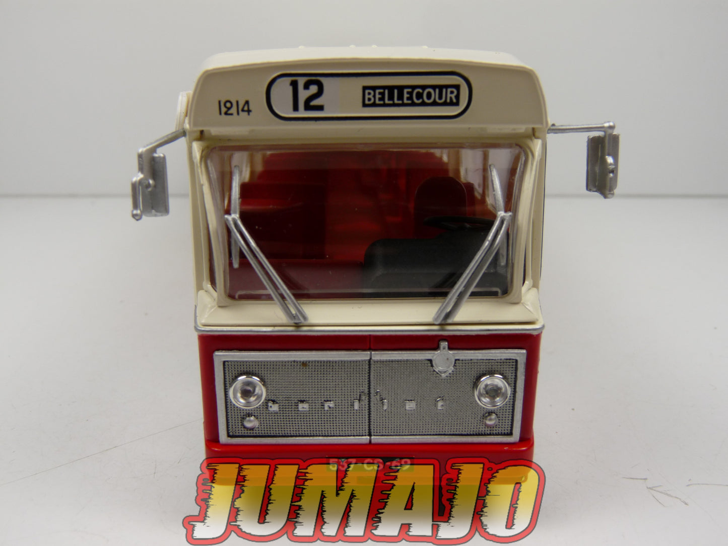 SUB76 Bus 1/43 IXO Hachette BERLIET PCM U Bellecour n°12