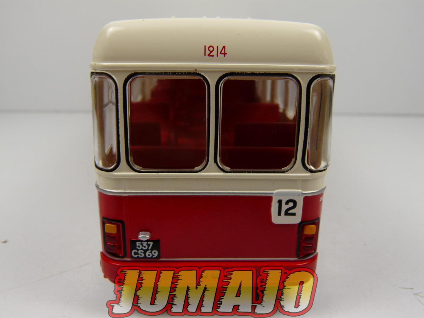 SUB76 Bus 1/43 IXO Hachette BERLIET PCM U Bellecour n°12