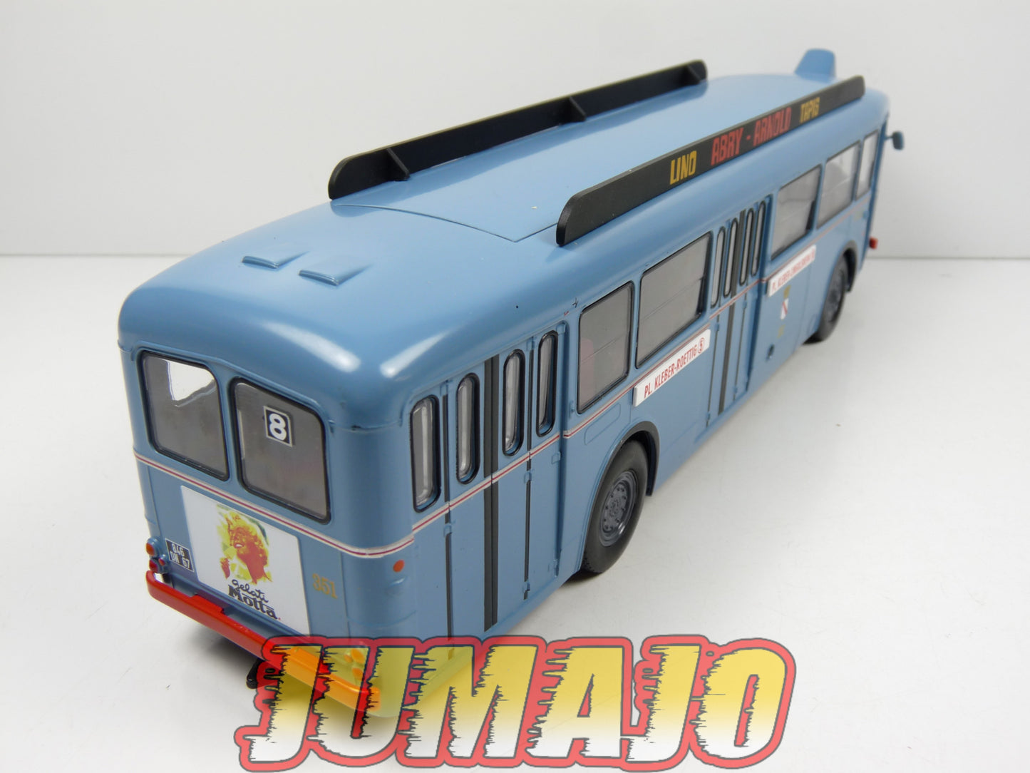 SUB77 Bus 1/43 IXO Hachette SOMUA OP5-3S CTS n°8 Roettig 1954 Strasbourg