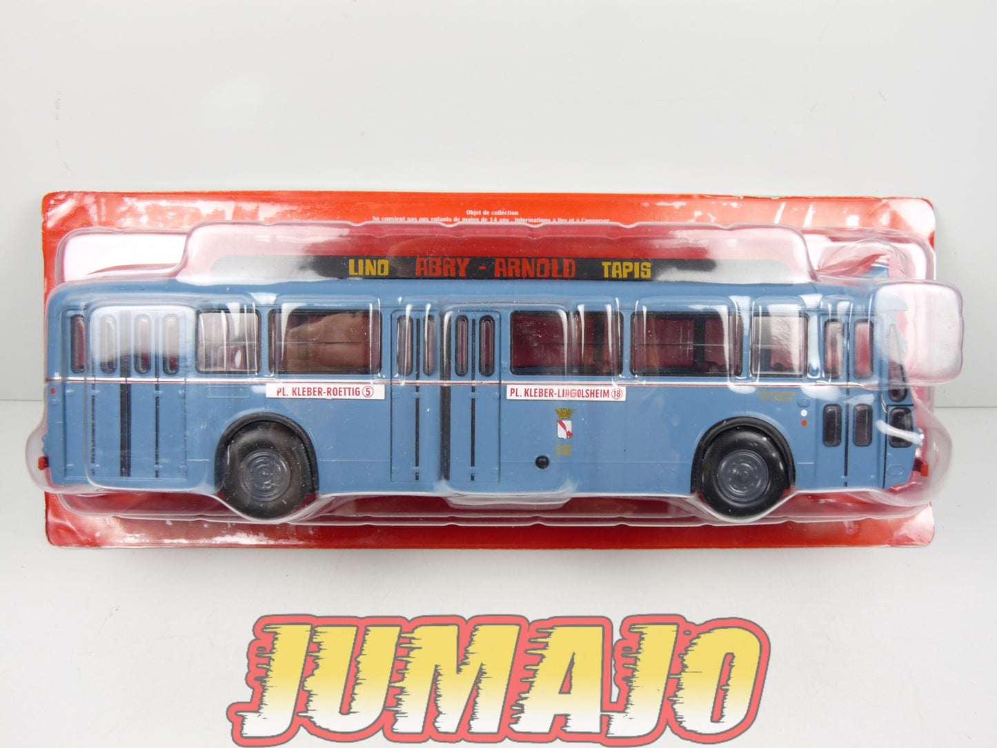 SUB77 Bus 1/43 IXO Hachette SOMUA OP5-3S CTS n°8 Roettig 1954 Strasbourg
