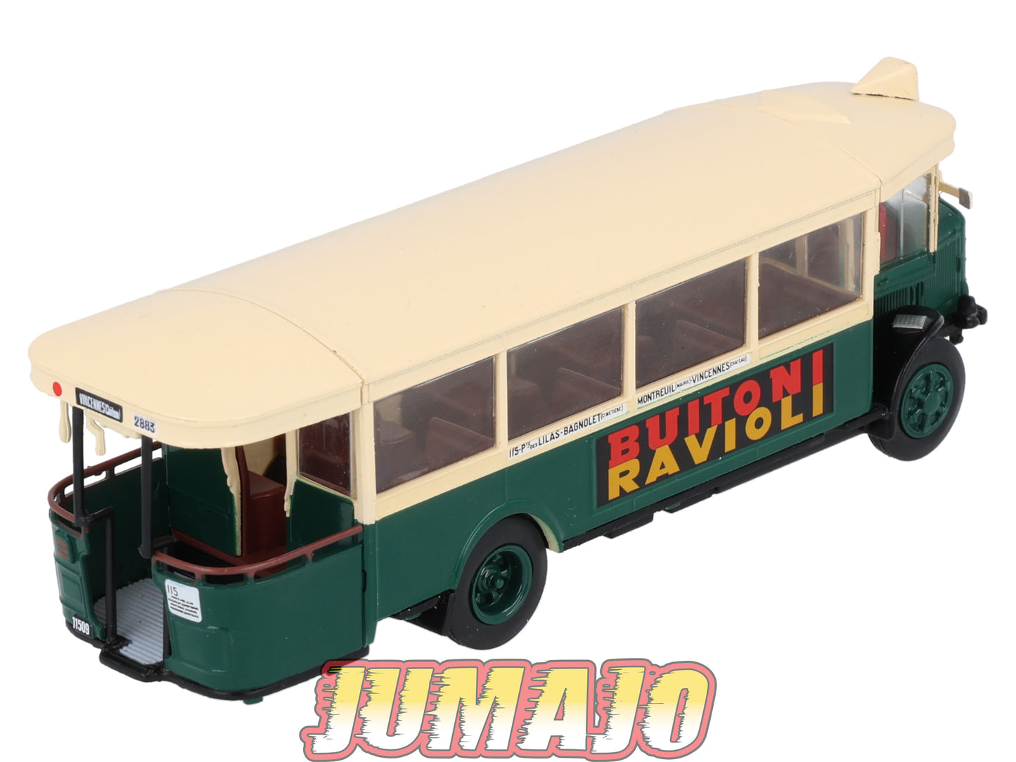 SUB804 Bus 1/72 IXO Hachette RENAULT TN6 C2 1934 Cadeau