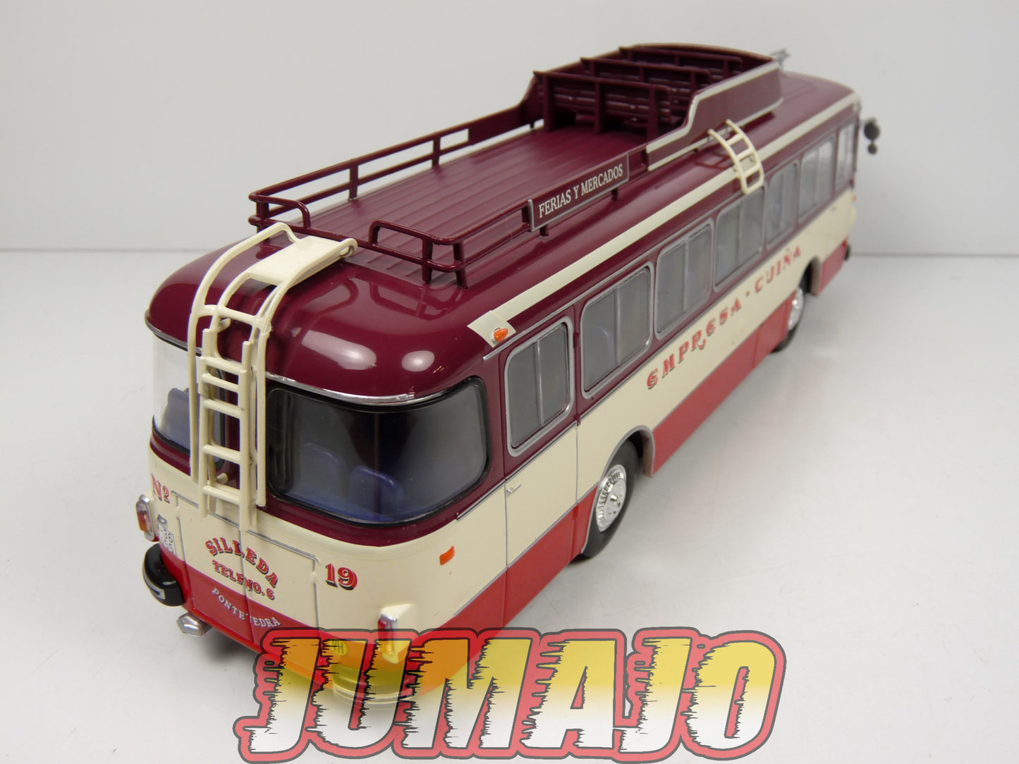 SUB80 Bus 1/43 IXO Hachette PEGASO Comet  Empresa-Cuiña n°19 Espagne
