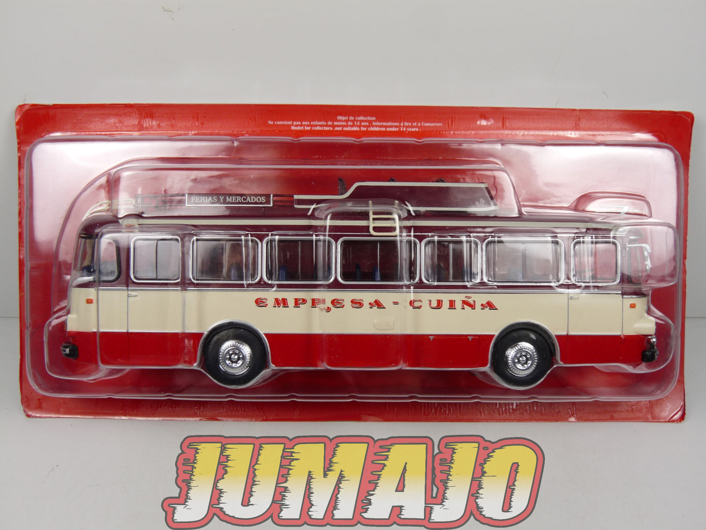 SUB80 Bus 1/43 IXO Hachette PEGASO Comet  Empresa-Cuiña n°19 Espagne