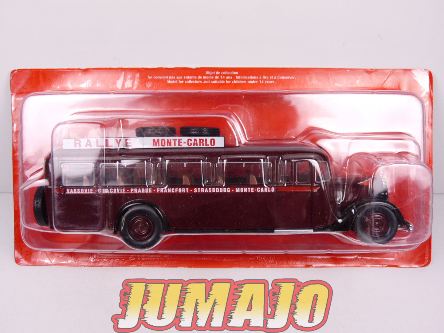 SUB83 Bus 1/43 IXO Hachette CITROEN T45 Rallye Monte-Carlo France