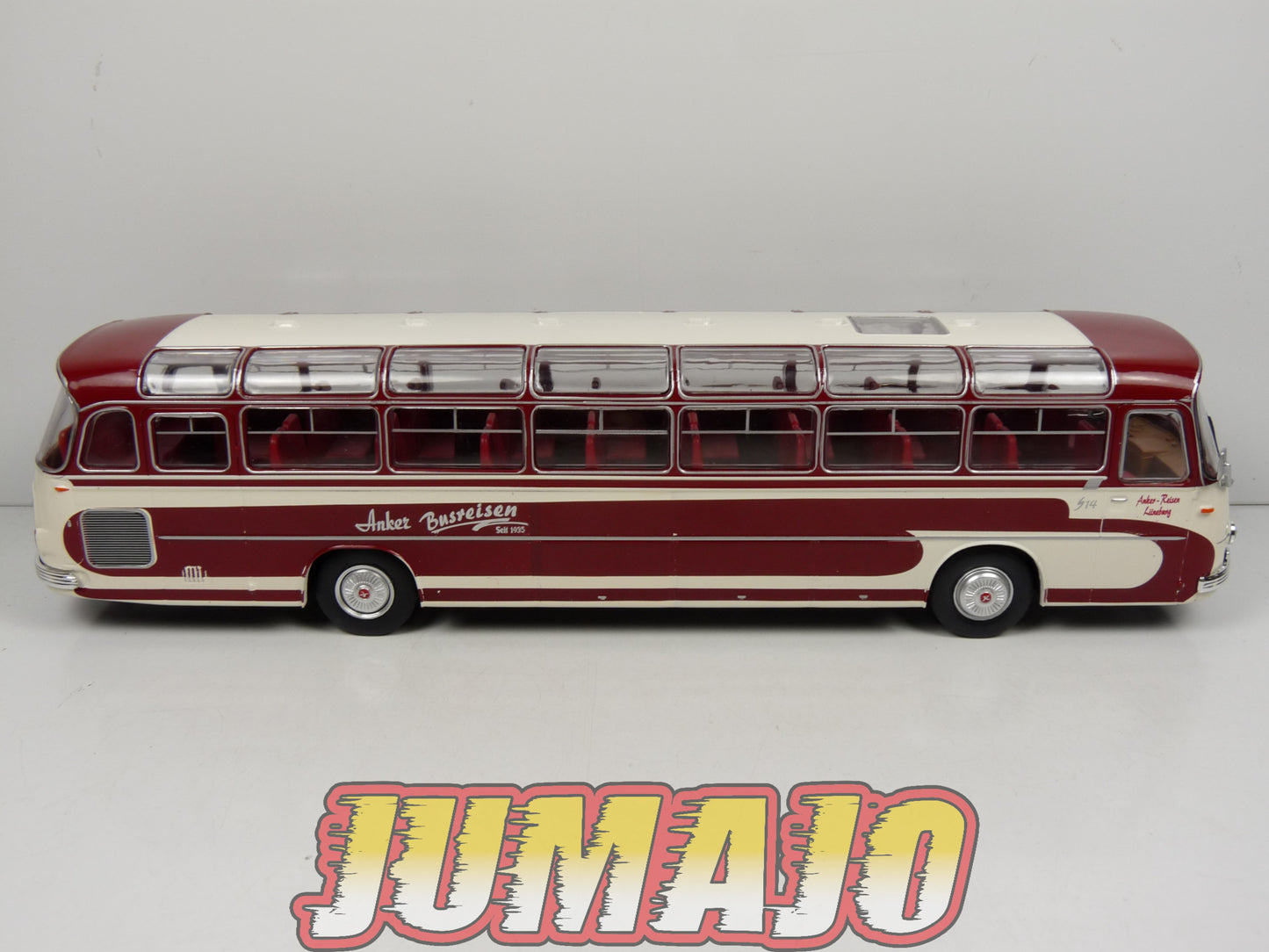 SUB86 Bus 1/43 IXO Hachette SETRA S-14 Anker Busreisen