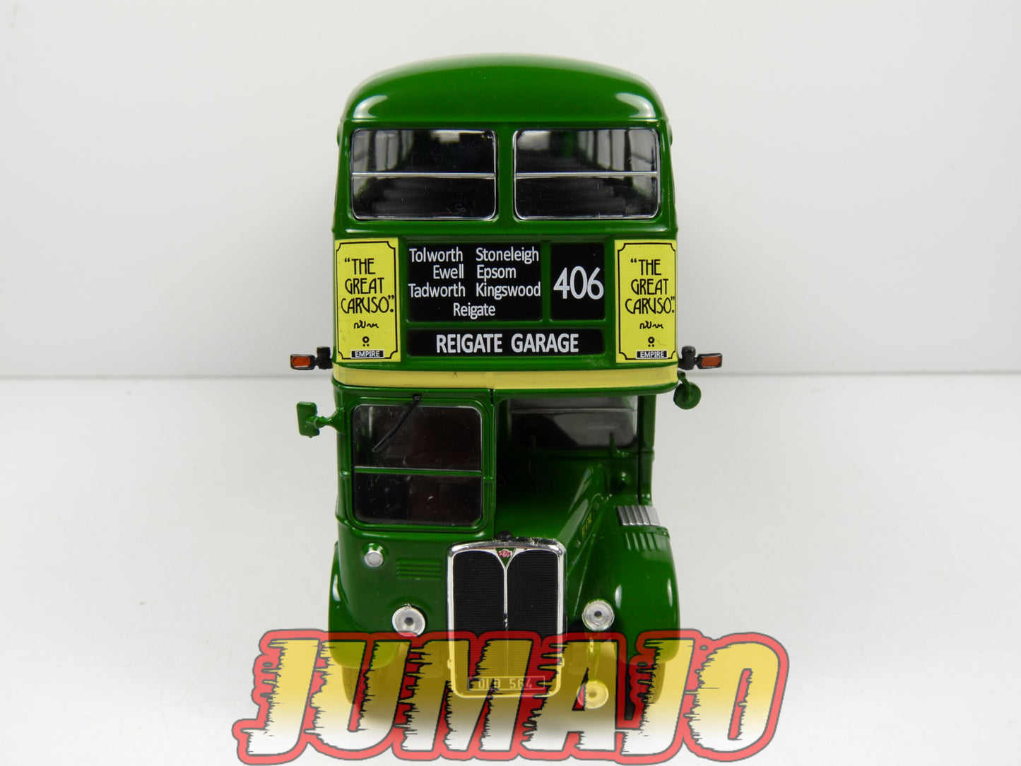 SUB87 Bus 1/43 IXO Hachette AEC Regent III RT Country Bus U.K n°406 1947 Londres