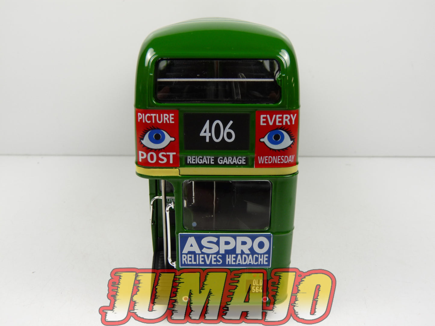 SUB87 Bus 1/43 IXO Hachette AEC Regent III RT Country Bus U.K n°406 1947 Londres