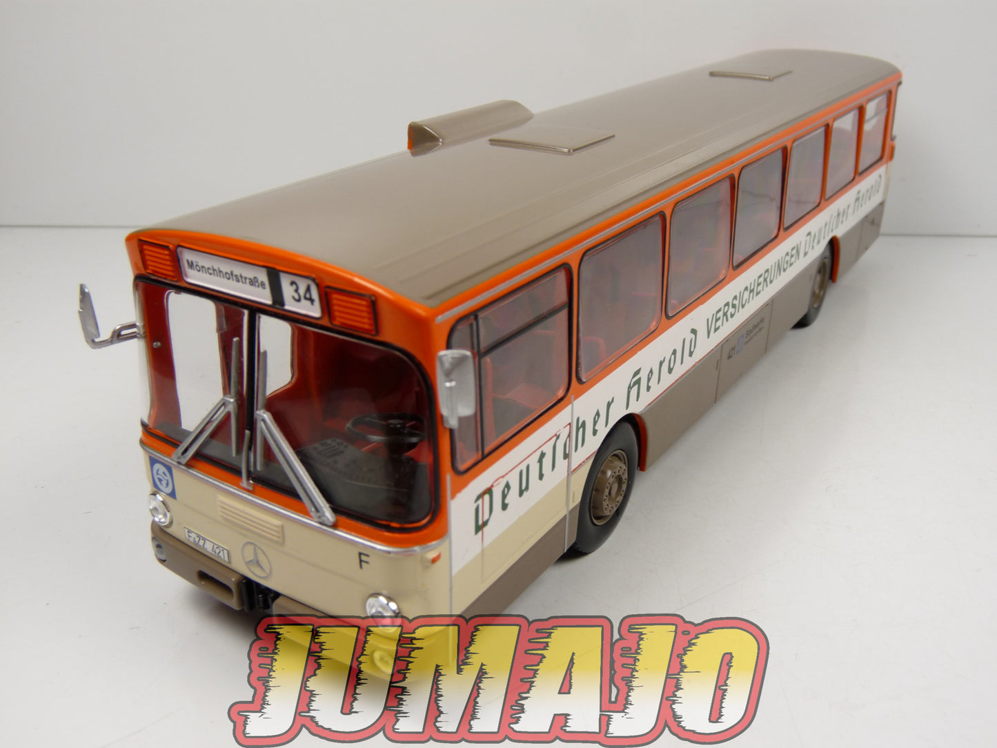 SUB88 Bus 1/43 IXO Hachette MERCEDES O305 Frankfurt Mönchhofstraße n°34 Germany 1979