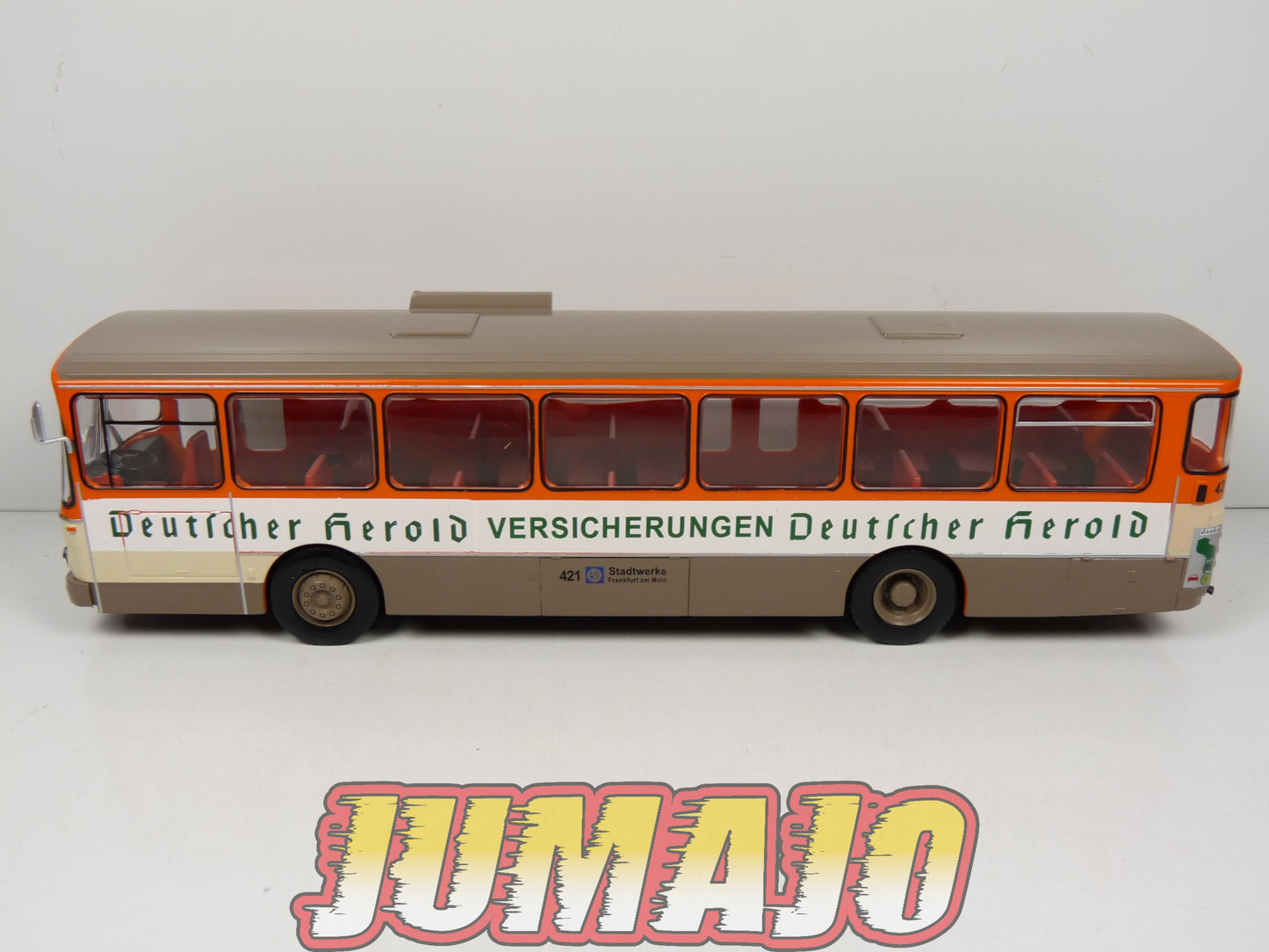 SUB88 Bus 1/43 IXO Hachette MERCEDES O305 Frankfurt Mönchhofstraße n°34 Germany 1979