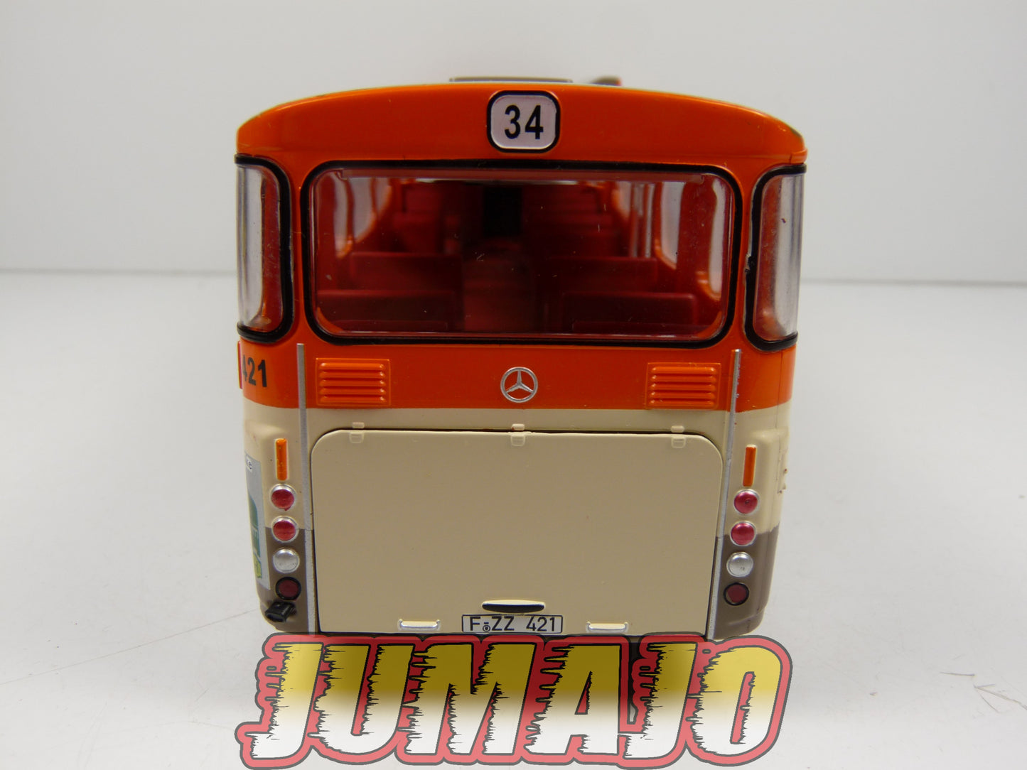 SUB88 Bus 1/43 IXO Hachette MERCEDES O305 Frankfurt Mönchhofstraße n°34 Germany 1979