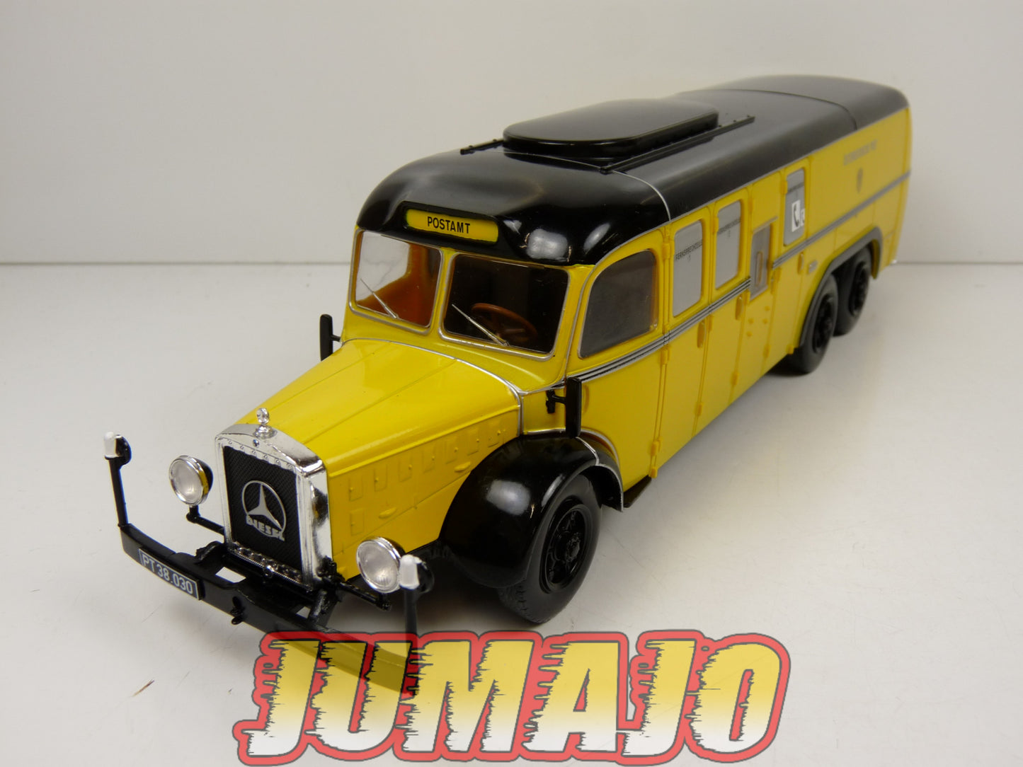 SUB91 Bus 1/43 IXO Hachette MERCEDES O10000 GX317 Bundespost Allemagne 1938