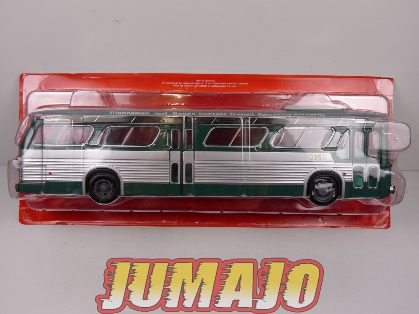 SUB96 Bus 1/43 IXO Hachette General Motors New Look Fish Bowl 1965 New York