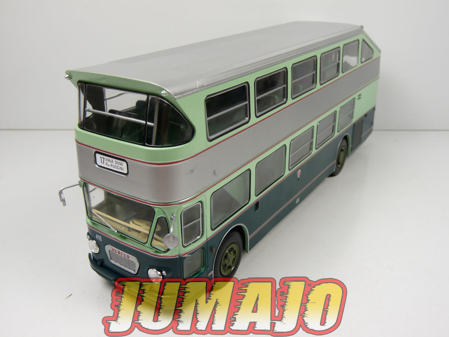 SUB97 BUS IXO Hachette 1/43 : FIAT 412 Aerfer 2729 Italy 1961