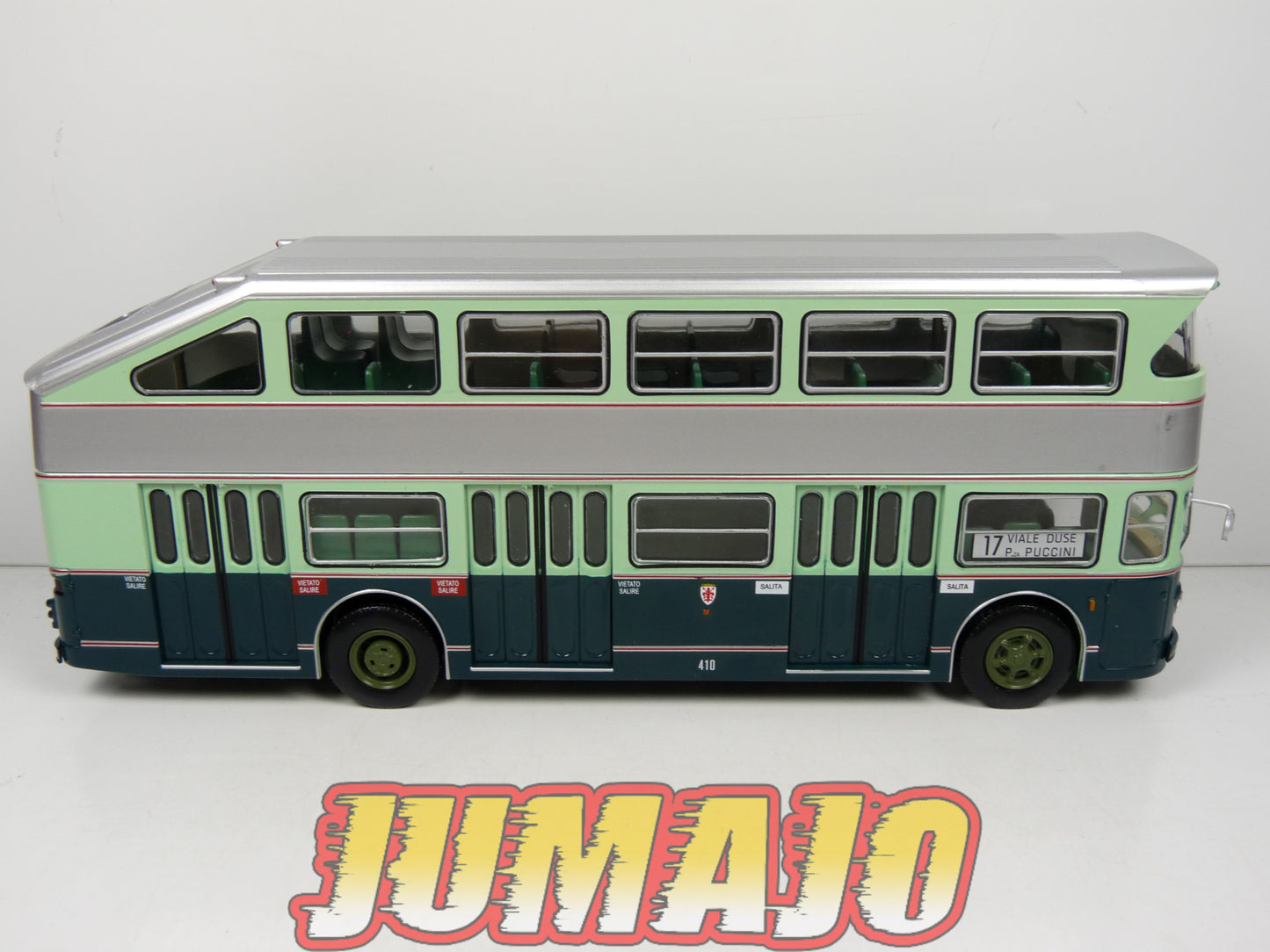 SUB97 BUS IXO Hachette 1/43 : FIAT 412 Aerfer 2729 Italy 1961