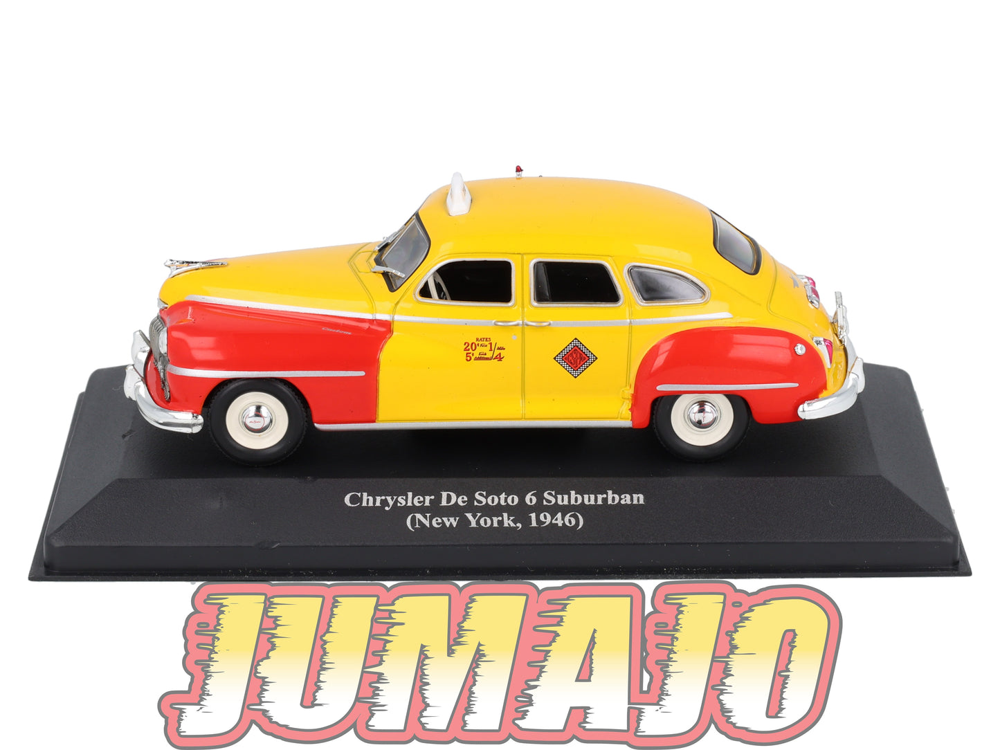 TAX12 Voiture 1/43 IXO Altaya Taxis du Monde CHRYSLER De Soto 6 Suburban 1946 New York