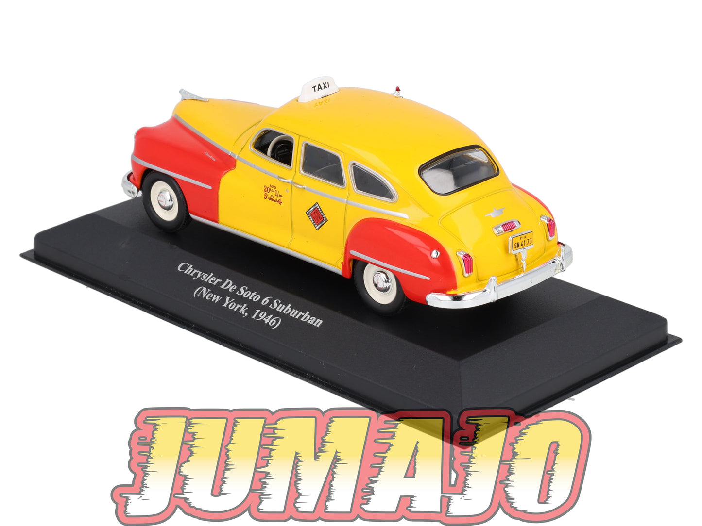 TAX12 Voiture 1/43 IXO Altaya Taxis du Monde CHRYSLER De Soto 6 Suburban 1946 New York