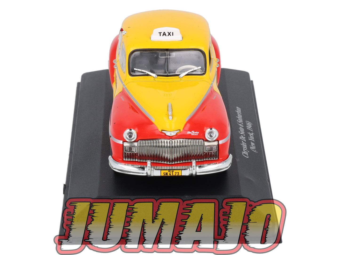 TAX12 Voiture 1/43 IXO Altaya Taxis du Monde CHRYSLER De Soto 6 Suburban 1946 New York