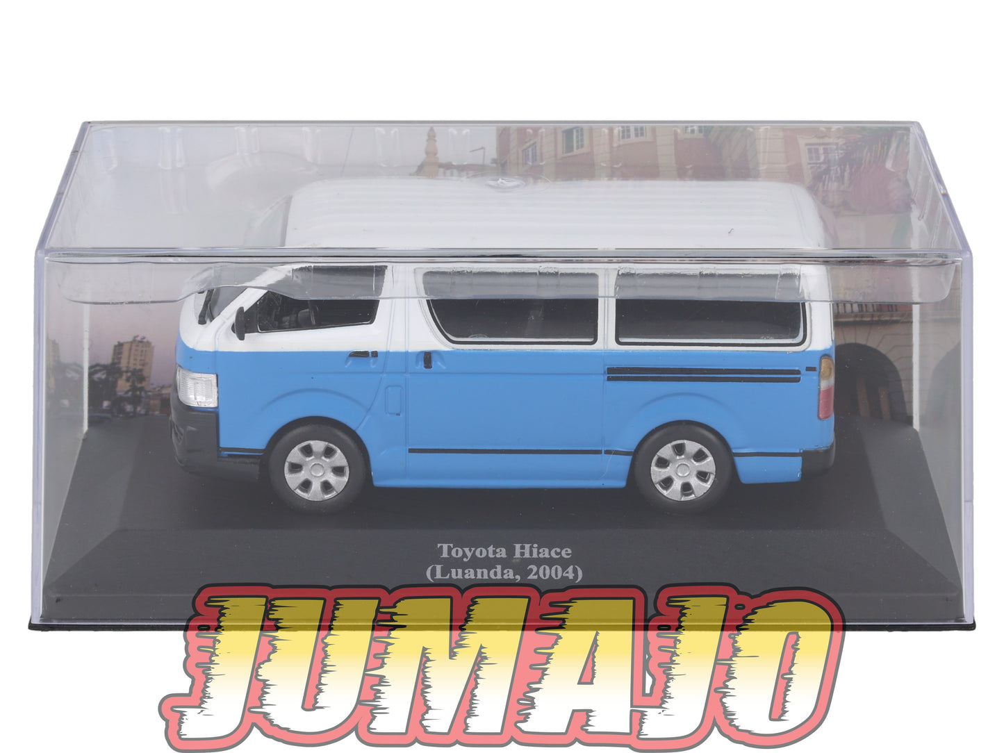 TAX14 Voiture 1/43 IXO Altaya Taxis du Monde : TOYOTA Hiace 2004 Luanda