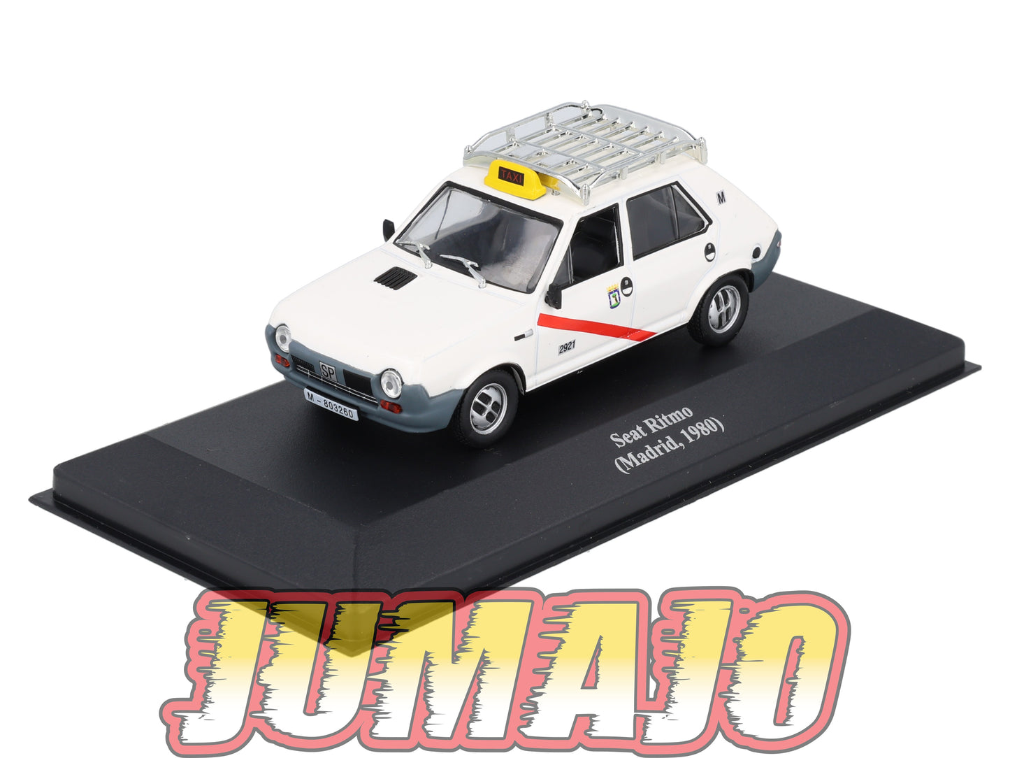 TAX15 Voiture 1/43 IXO Altaya Taxis du Monde : SEAT Ritmo 1980 Madrid