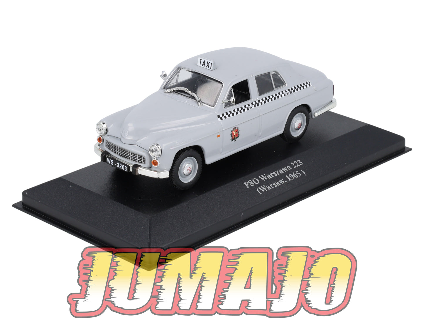 TAX19 Voiture 1/43 IXO Altaya Taxis du Monde : FSO Warszawa 223 1965 Warsaw