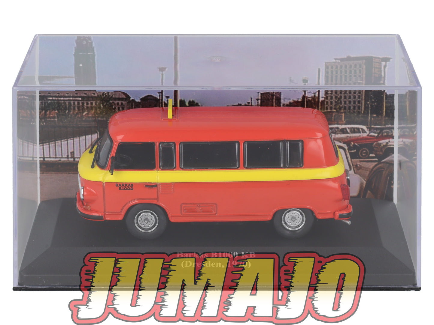 TAX34 Voiture 1/43 IXO Altaya Taxis du Monde : BARKAS B1000 KB 1970 Dresden