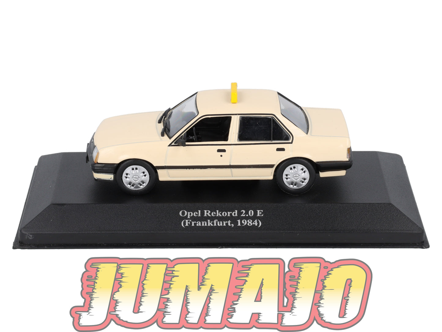 TAX48 Voiture 1/43 IXO Altaya Taxis du Monde : OPEL Rekord 2.0 E 1984 Frankfurt