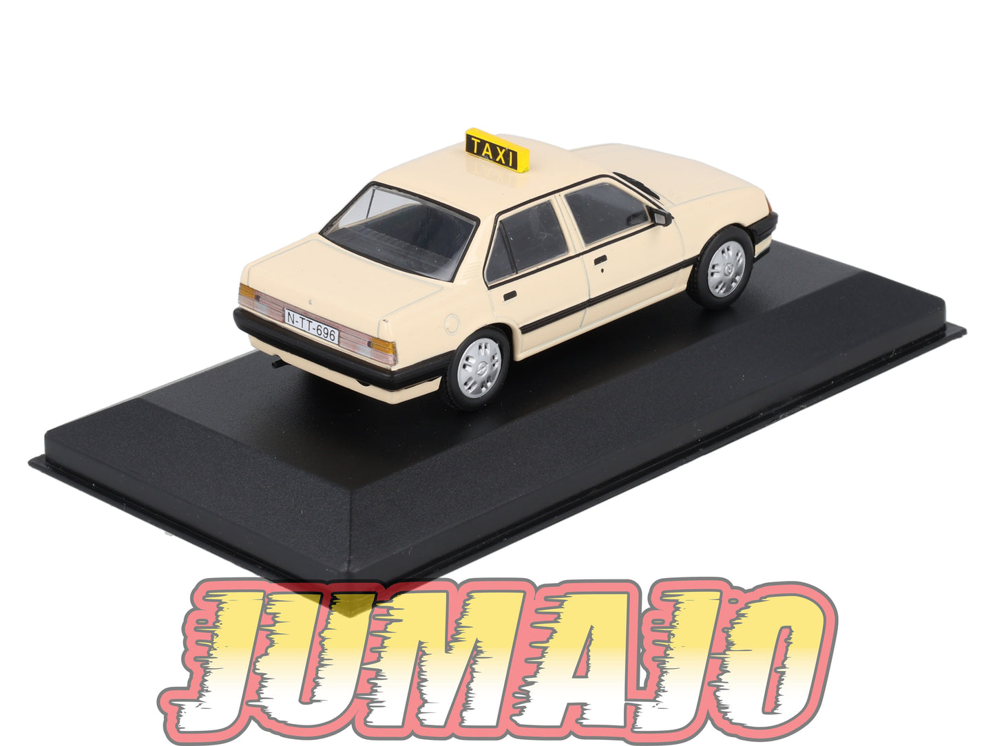 TAX48 Voiture 1/43 IXO Altaya Taxis du Monde : OPEL Rekord 2.0 E 1984 Frankfurt
