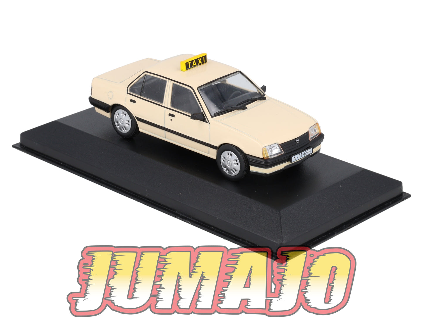 TAX48 Voiture 1/43 IXO Altaya Taxis du Monde : OPEL Rekord 2.0 E 1984 Frankfurt