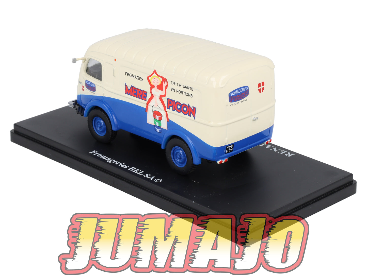 TDF24 Voiture Tour De France 1/43 HACHETTE : RENAULT 1000 Kg Mère Picon