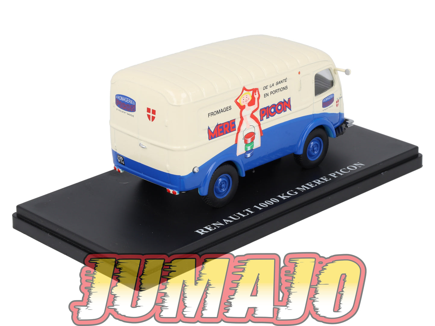 TDF24 Voiture Tour De France 1/43 HACHETTE : RENAULT 1000 Kg Mère Picon
