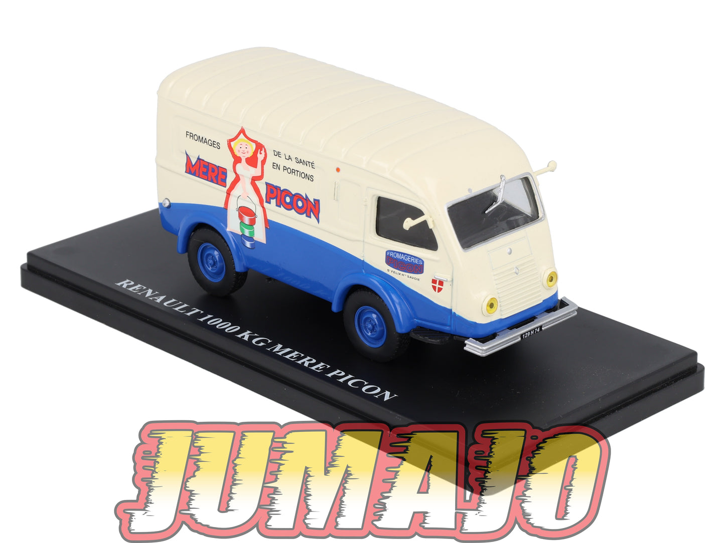 TDF24 Voiture Tour De France 1/43 HACHETTE : RENAULT 1000 Kg Mère Picon